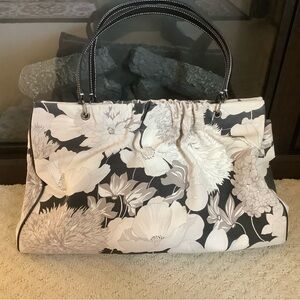 Burberry Floral Print Shoulder Bag